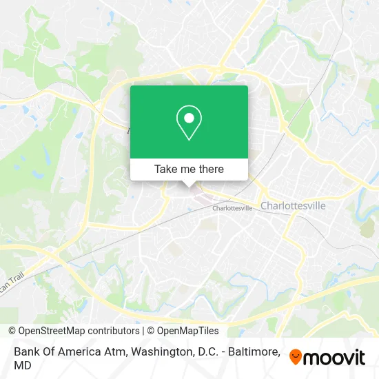 Bank Of America Atm map