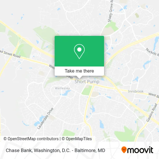Chase Bank map