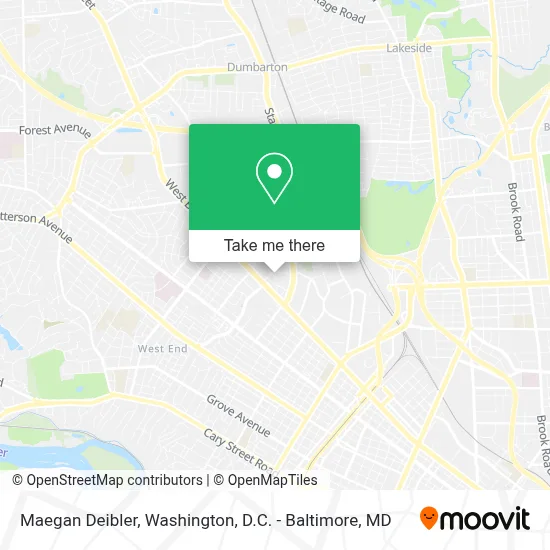 Maegan Deibler map