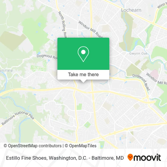 Estillo Fine Shoes map