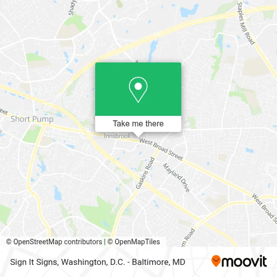 Sign It Signs map