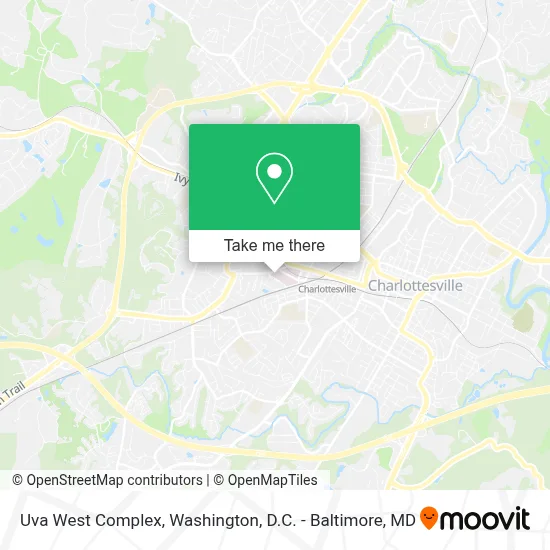 Uva West Complex map