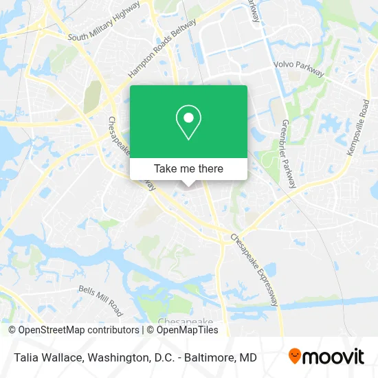 Talia Wallace map