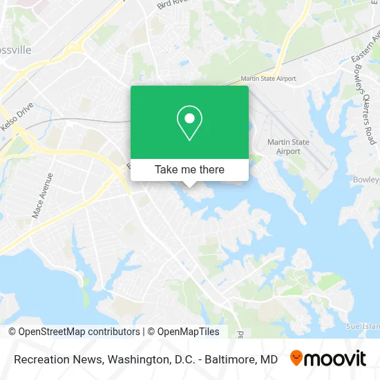Recreation News map