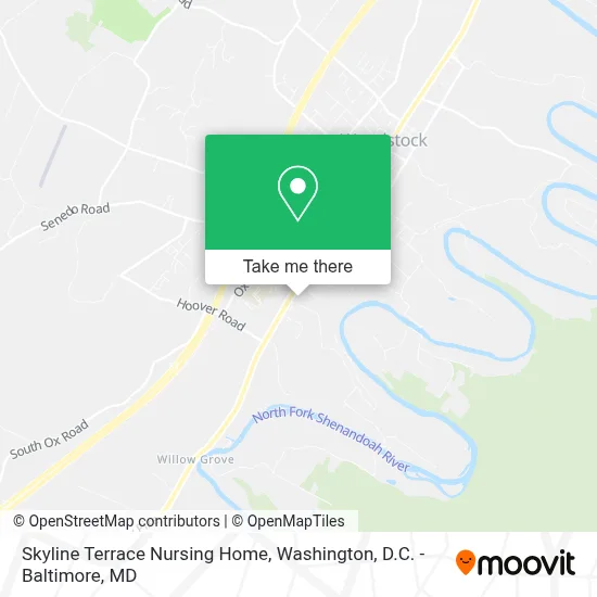 Skyline Terrace Nursing Home map