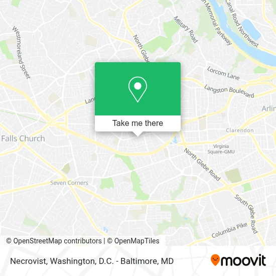 Necrovist map