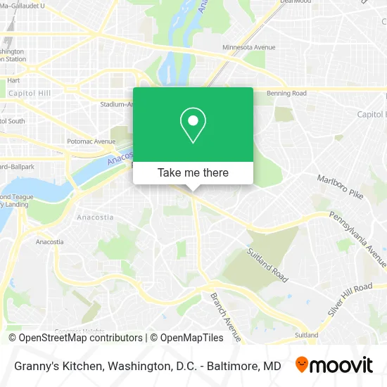 Granny's Kitchen map