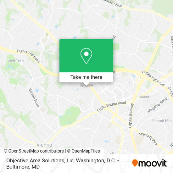 Objective Area Solutions, Llc map