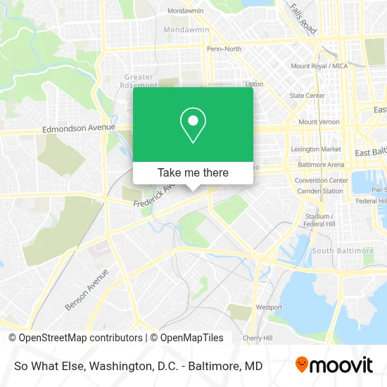 So What Else map