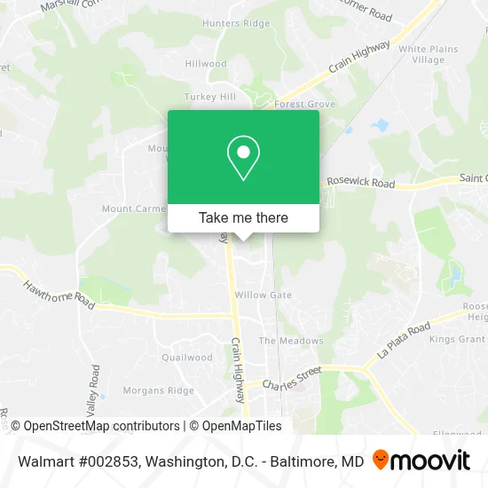 Walmart #002853 map