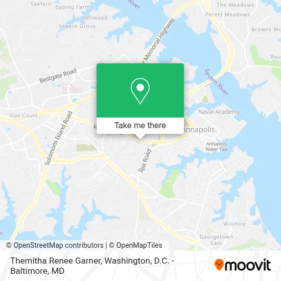 Themitha Renee Garner map