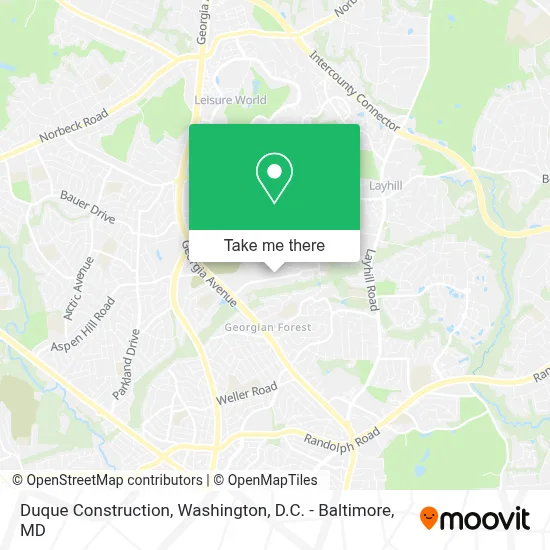 Duque Construction map