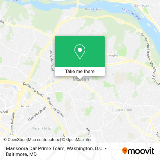 Mansoora Dar Prime Team map