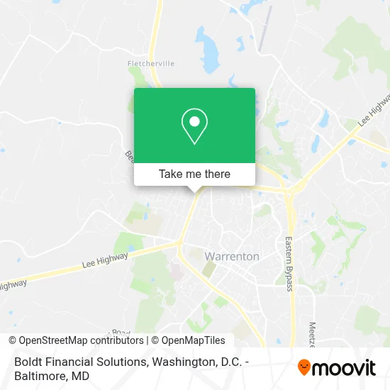 Boldt Financial Solutions map
