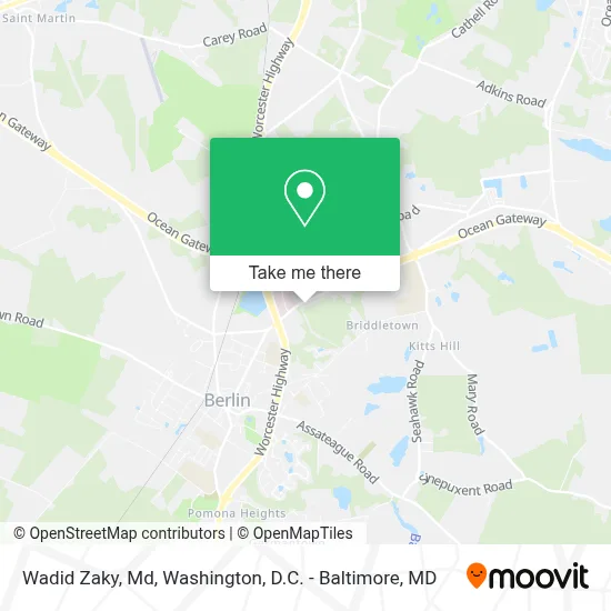 Wadid Zaky, Md map