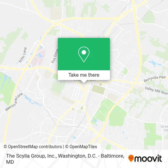 The Scylla Group, Inc. map