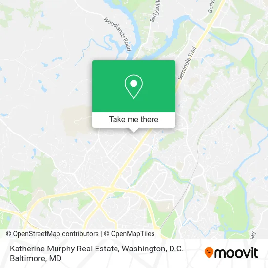 Katherine Murphy Real Estate map