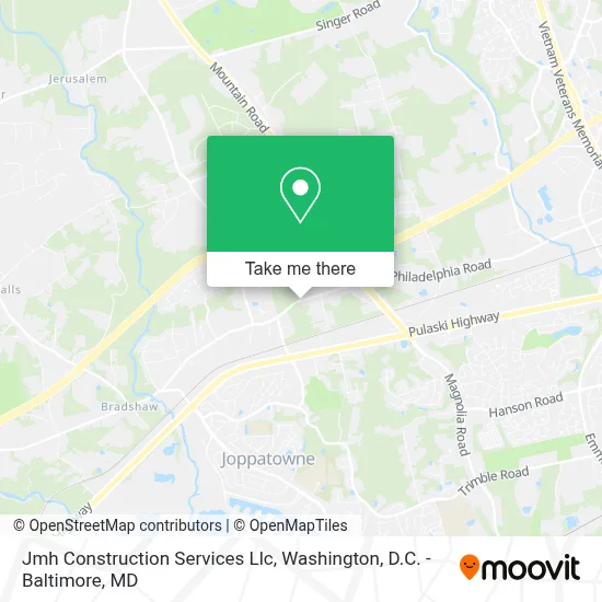 Jmh Construction Services Llc map