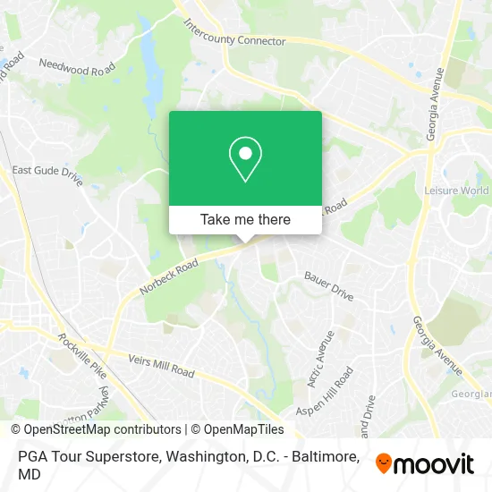 Pga Tour Superstore map