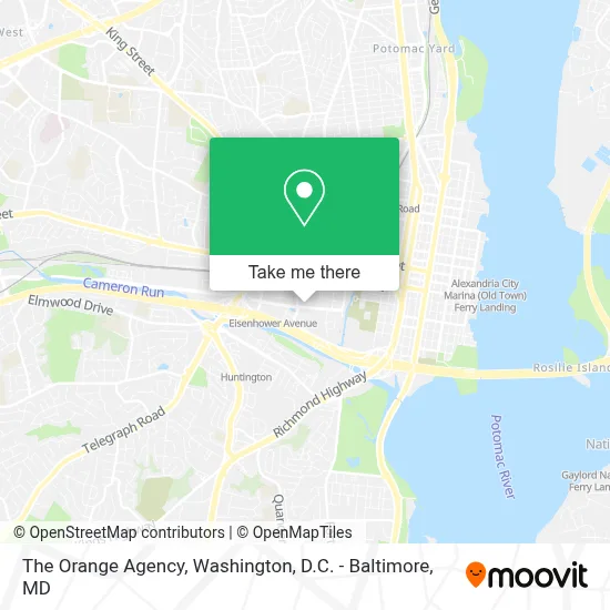 The Orange Agency map
