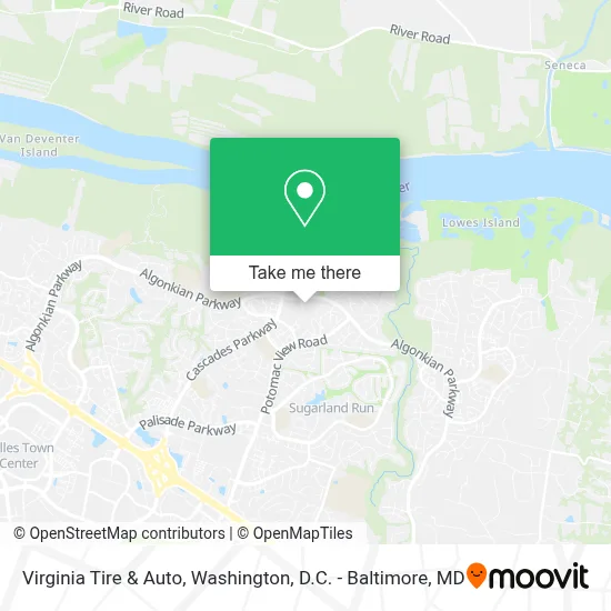 Virginia Tire & Auto map