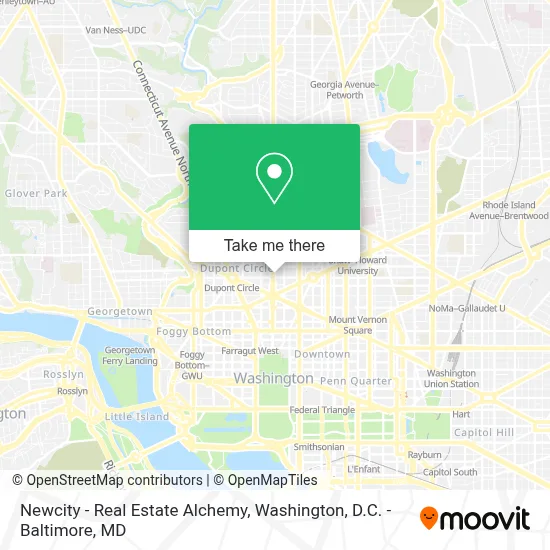 Newcity - Real Estate Alchemy map