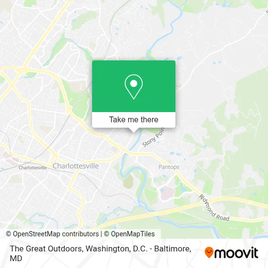 The Great Outdoors map