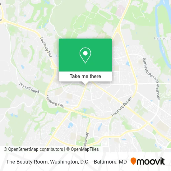 The Beauty Room map
