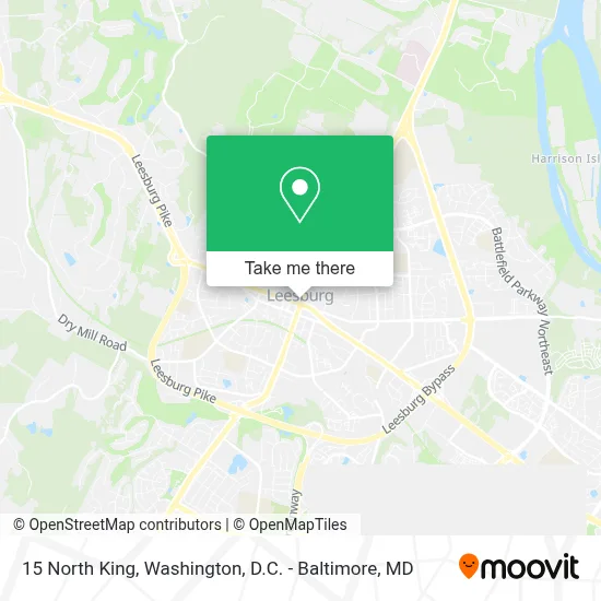 15 North King map