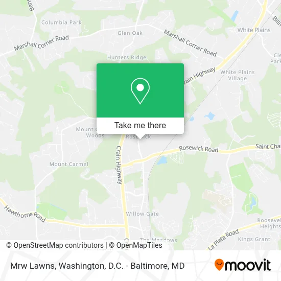 Mrw Lawns map