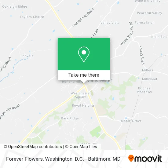 Forever Flowers map