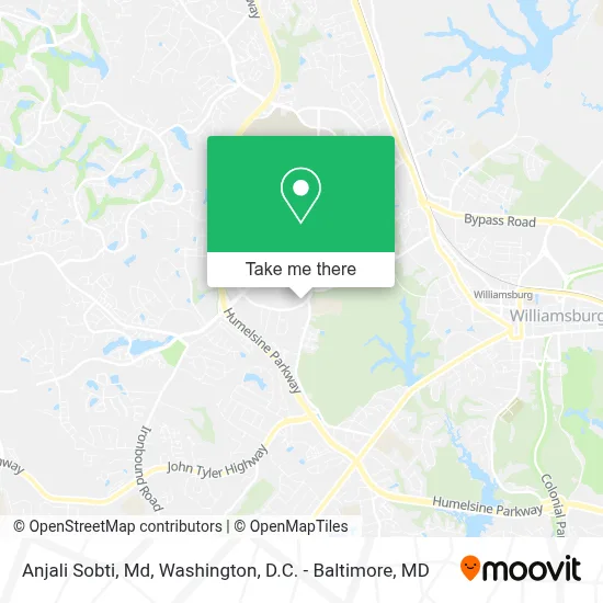 Anjali Sobti, Md map