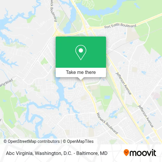 Abc Virginia map