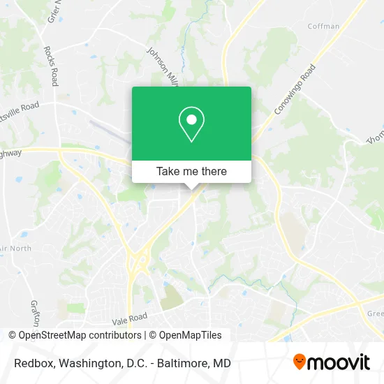 Redbox map