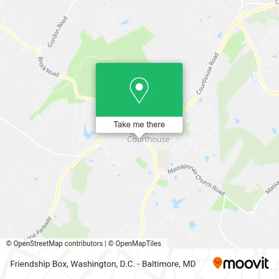 Friendship Box map