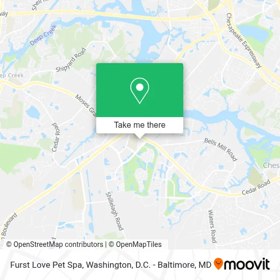 Furst Love Pet Spa map