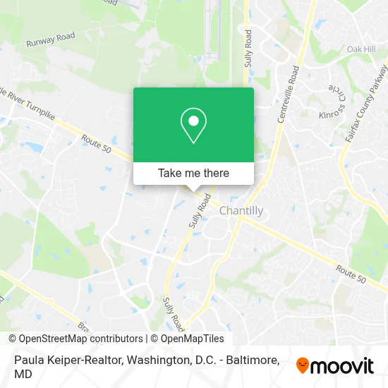 Paula Keiper-Realtor map