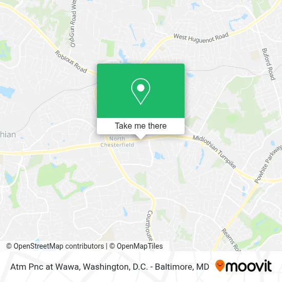 Atm Pnc at Wawa map