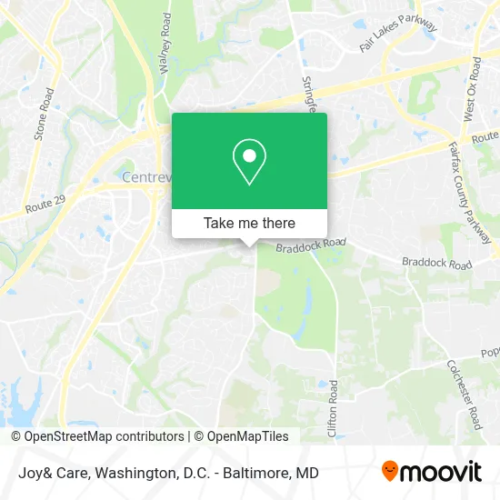 Joy& Care map