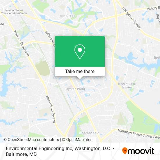 Environmental Engineering Inc map