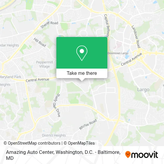 Amazing Auto Center map