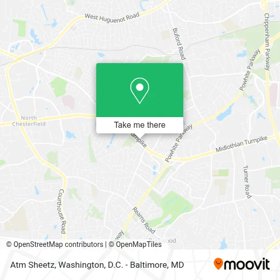 Atm Sheetz map