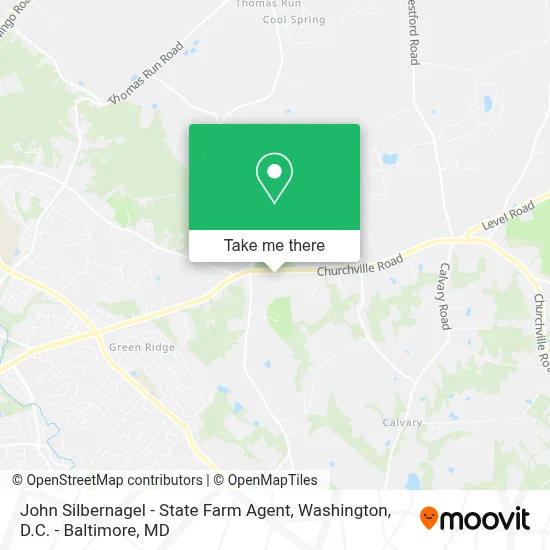 John Silbernagel - State Farm Agent map