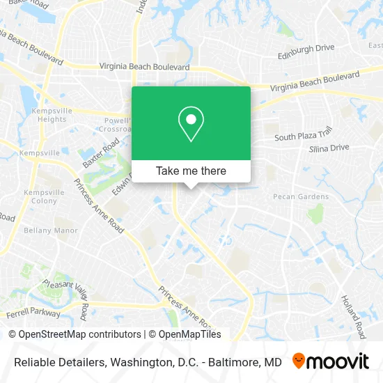 Reliable Detailers map
