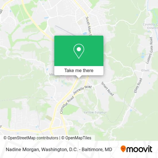 Nadine Morgan map
