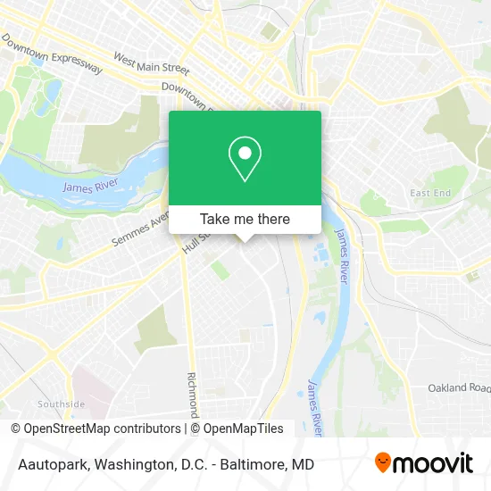 Aautopark map