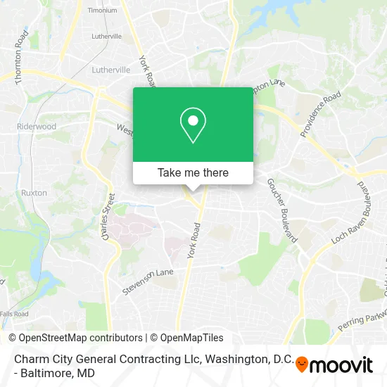 Charm City General Contracting Llc map