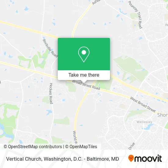 Vertical Church map