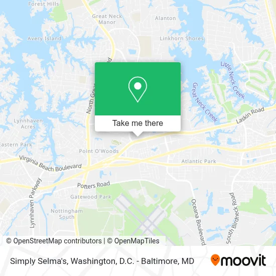 Simply Selma's map