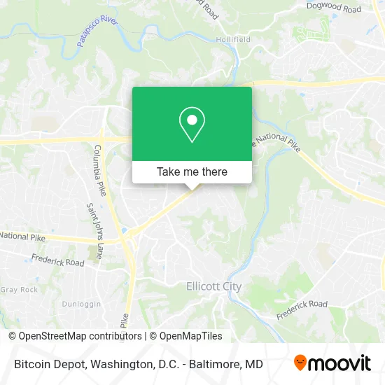 Bitcoin Depot map